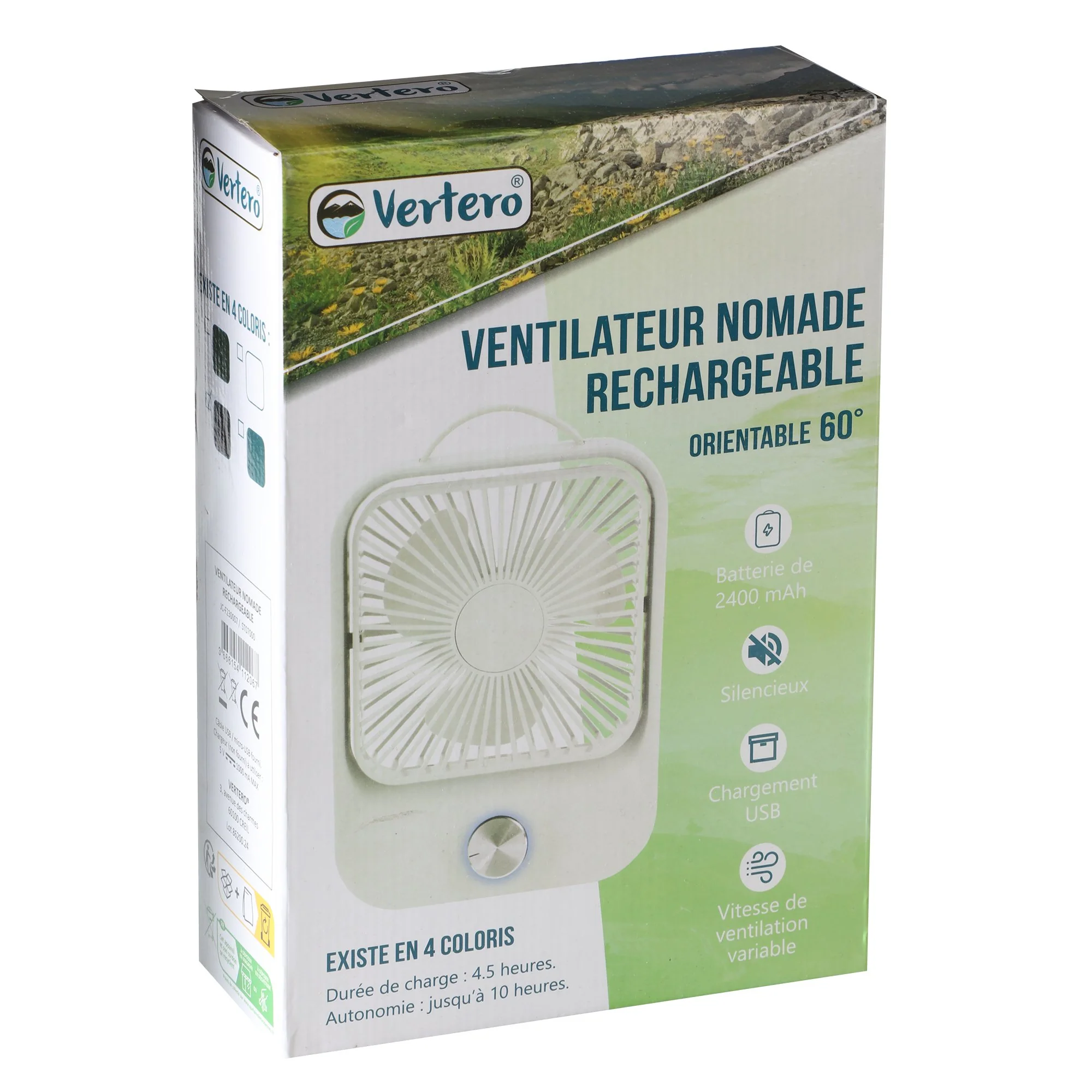 Ventilateur nomade - Noir - Image 4