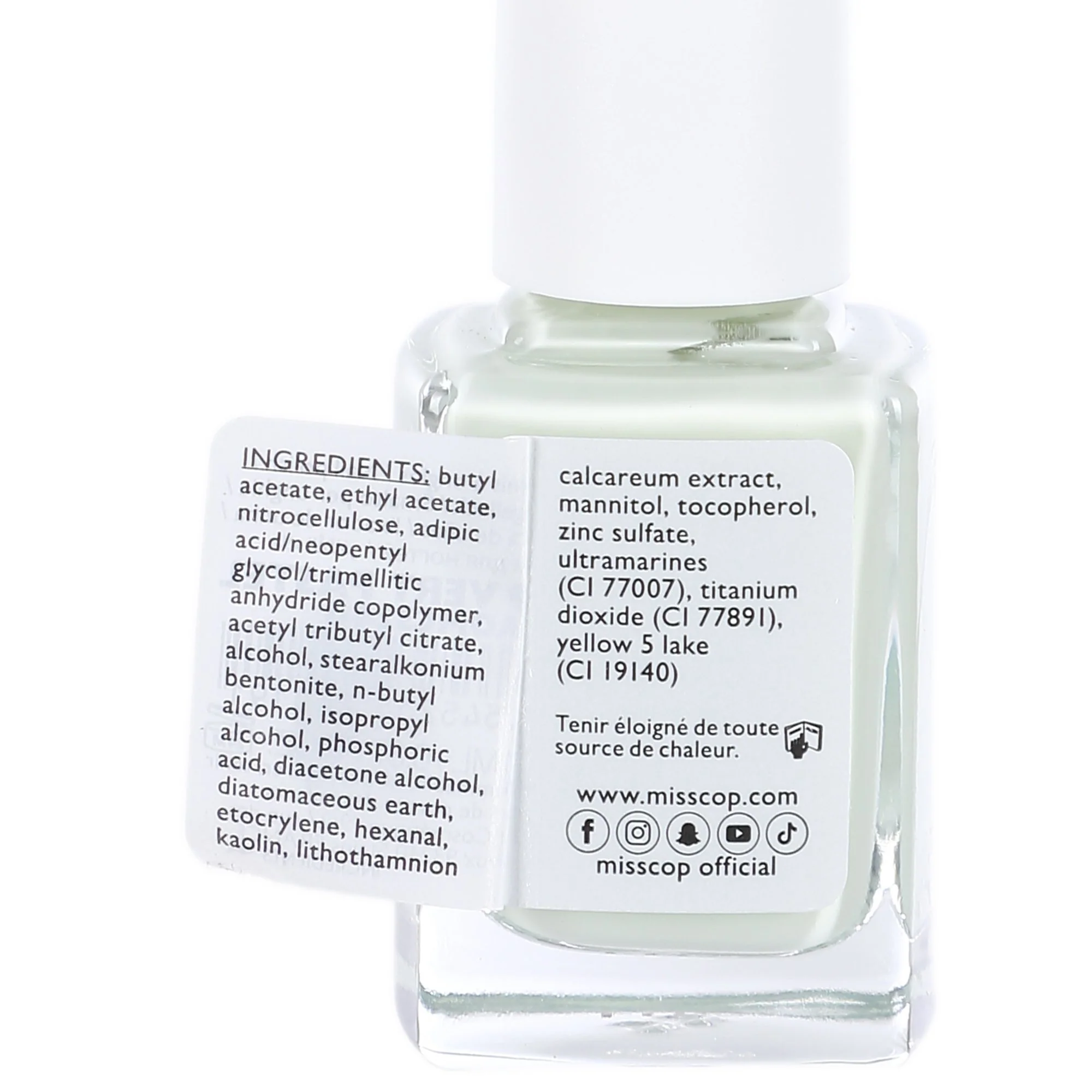 Vernis Ă ongle vert pastel - Image 3