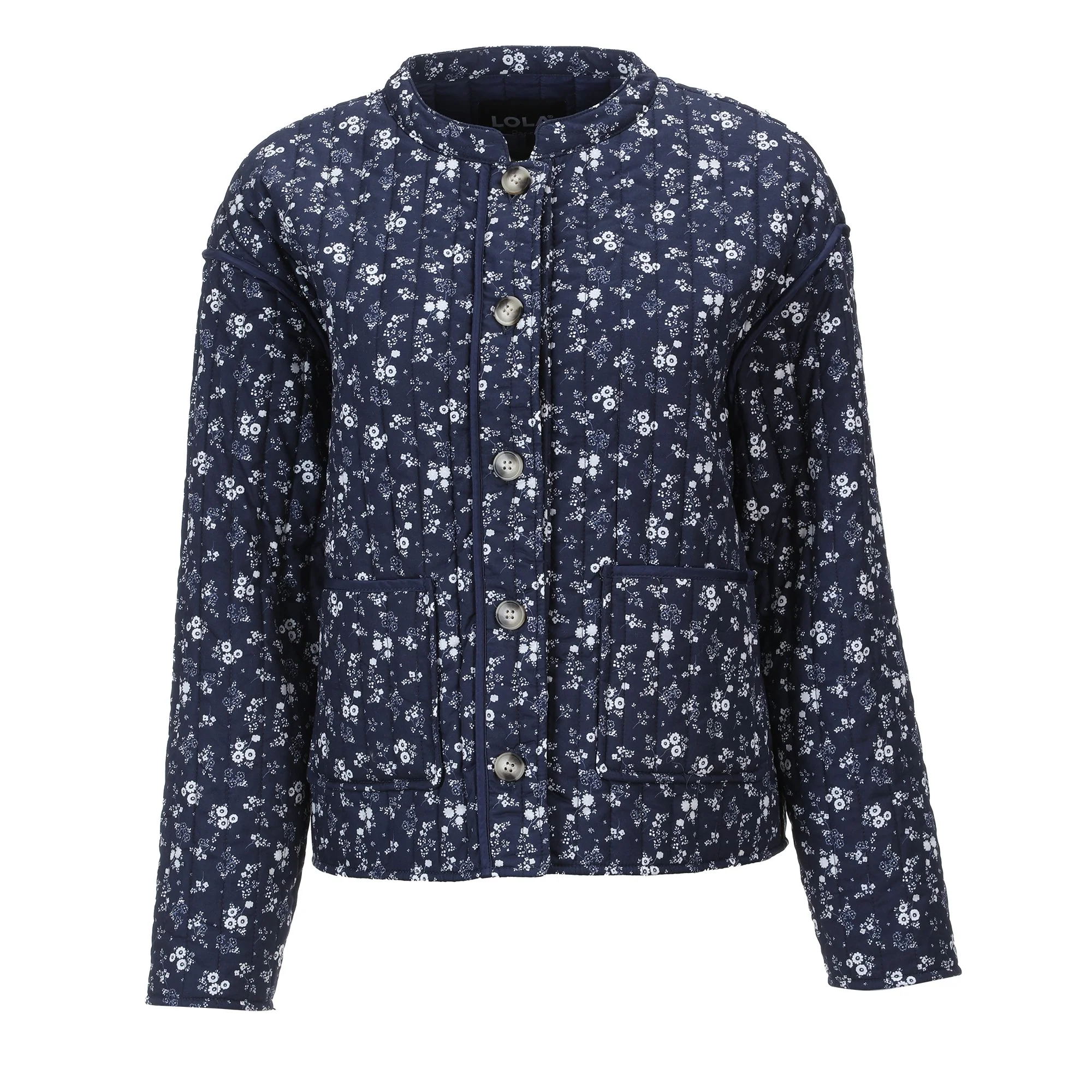 Veste Matelassée - Bleu foncé