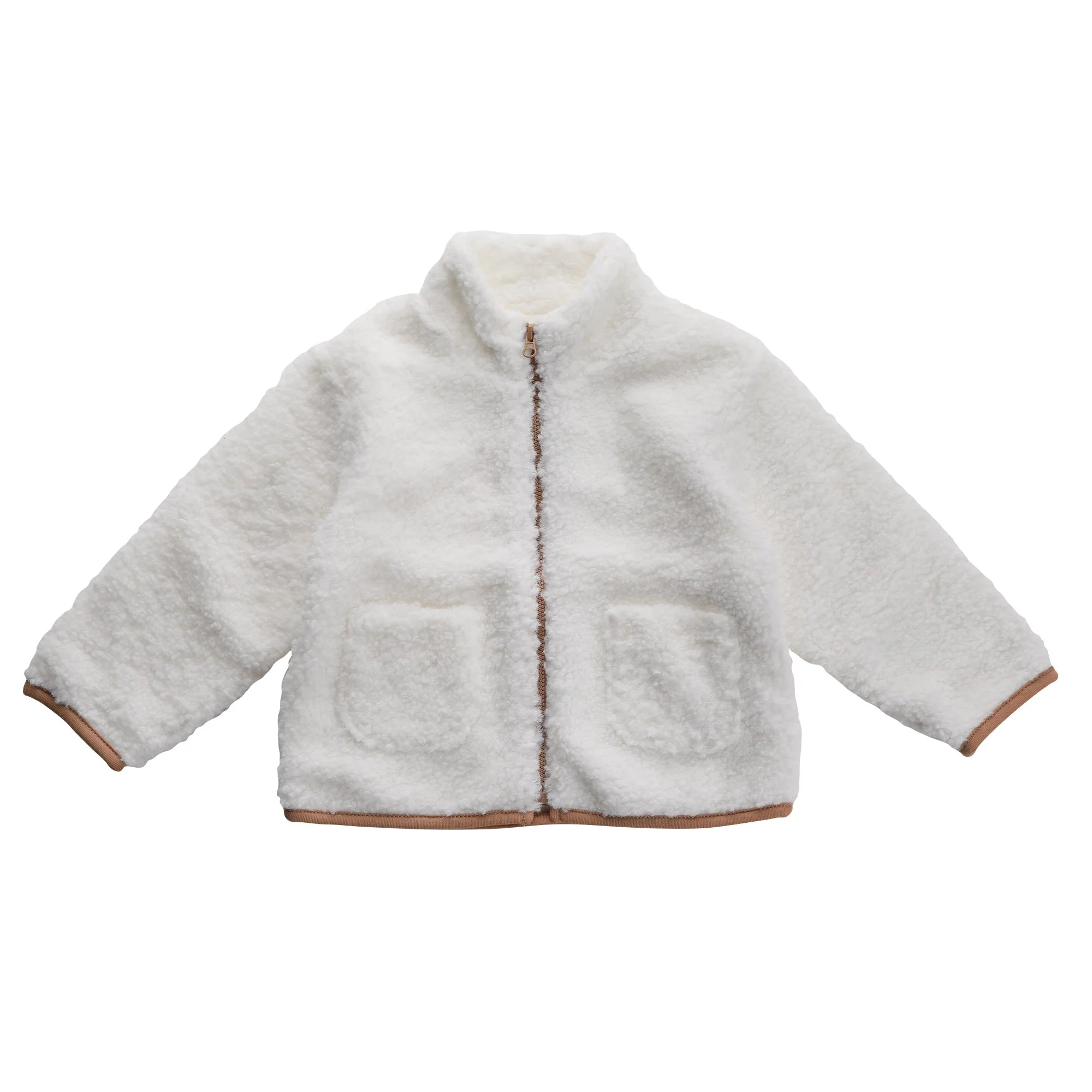 Veste sherpa 3/36 mois  - Beige