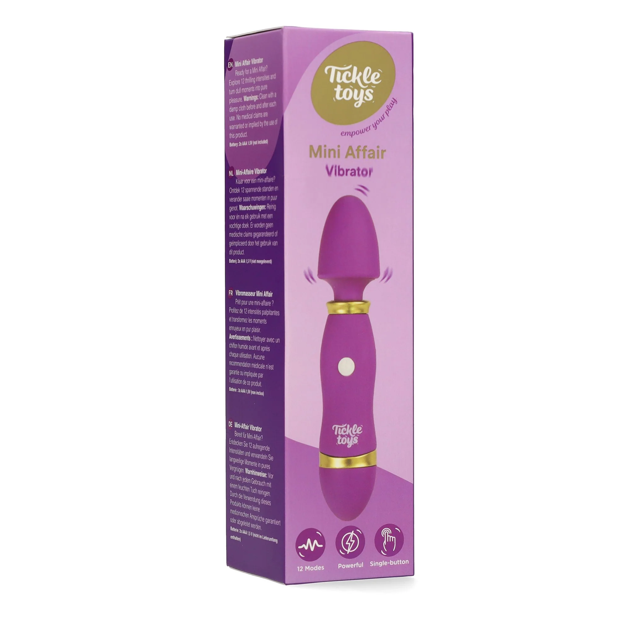 Vibromasseur sans fil  - Violet - Image 2