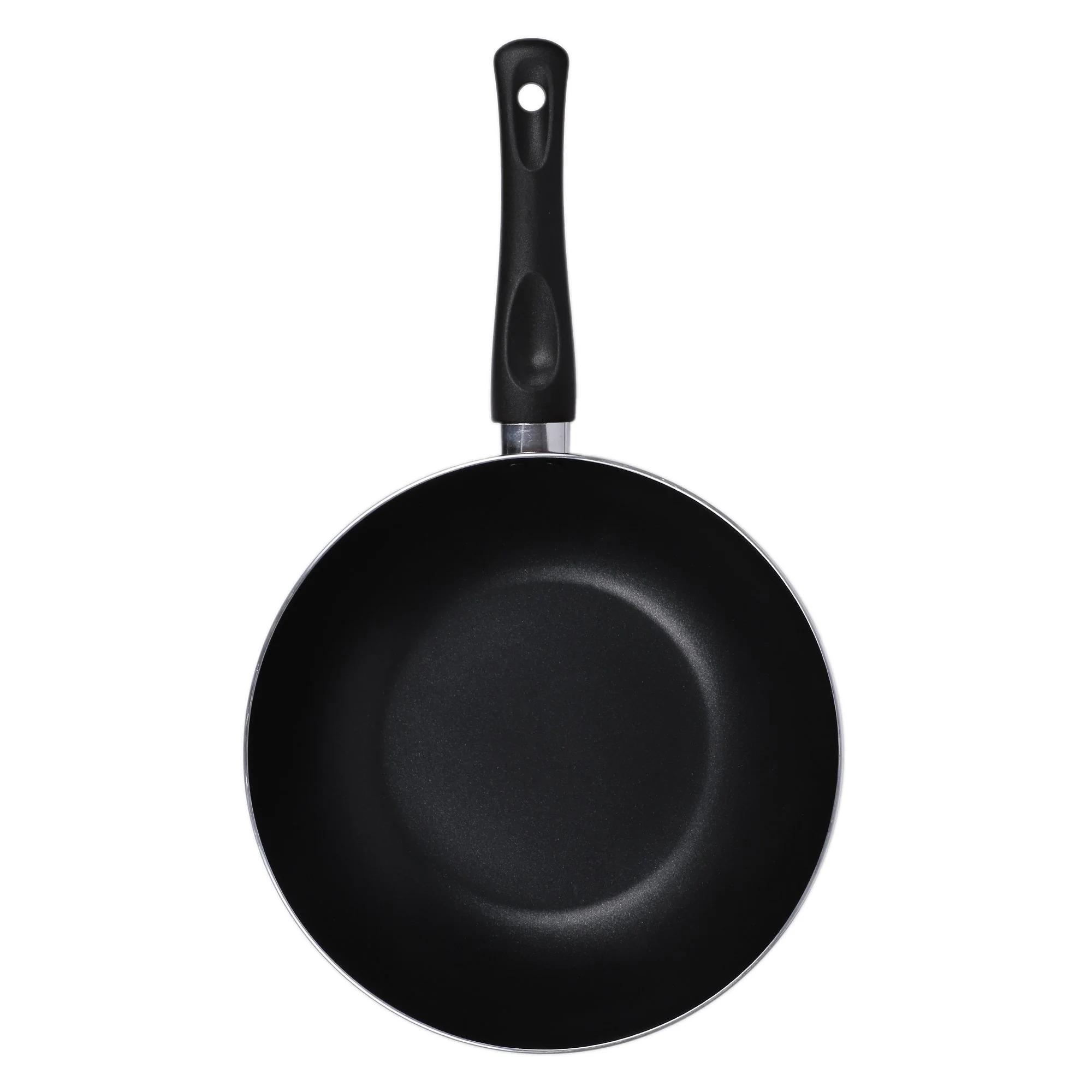 Wok à induction rouge métallisé 28cm - Image 2