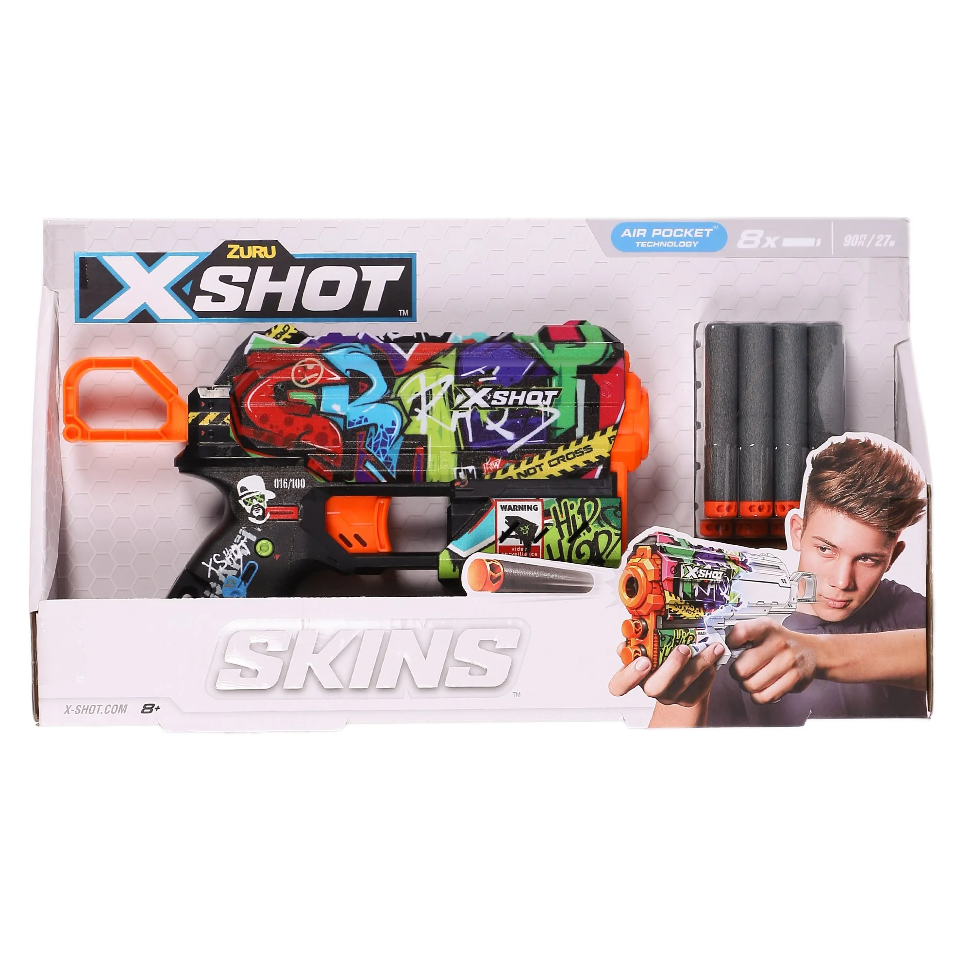 X-shot skins flux 8 projectiles